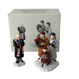 Department 56 Going to the Chapel Minister Family Figurines